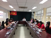 Bộ môn Giáo dục chính trị tổ chức Seminar tháng 4/2018 với chủ đề: “Các hình thức sở hữu và phân phối thu nhập, vấn đề vận dụng và thực tiễn của Đảng ta ở nước ta hiện nay”