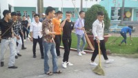 Sinh viên Đại học Sao Đỏ với môi trường Xanh – Sạch – Đẹp