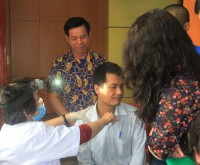 Công tác Y tế trường Đại học Sao Đỏ - Hướng đến chăm sóc sức khỏe cho CBVC và sinh viên giảng dạy tốt, học tập tốt