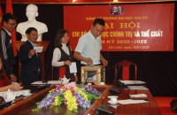 Đảng bộ trường Đại học Sao Đỏ tích cực chuẩn bị cho Đại hội Đảng bộ khóa X, nhiệm kỳ 2020-2025 tiến tới Đại hội Đảng Cộng sản Việt Nam lần thứ XIII