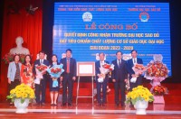 Trường Đại học Sao Đỏ nhận Quyết định công nhận đạt tiêu chuẩn chất lượng cơ sở giáo dục đại học giai đoạn 2023-2028